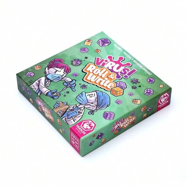 ViRUS! Card Game, Standard Size, For Strategic Battles, With Classic Virus Patterns, In An Exquisite And Sturdy Box, Including Exquisite Accessories.