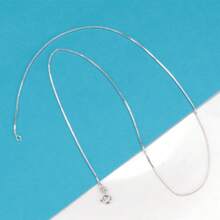 925 Sterling Silver Luxury Simple Pendant Necklace For Women, Gift For Christmas, Thanksgiving, Valentine's Day, Anniversary
