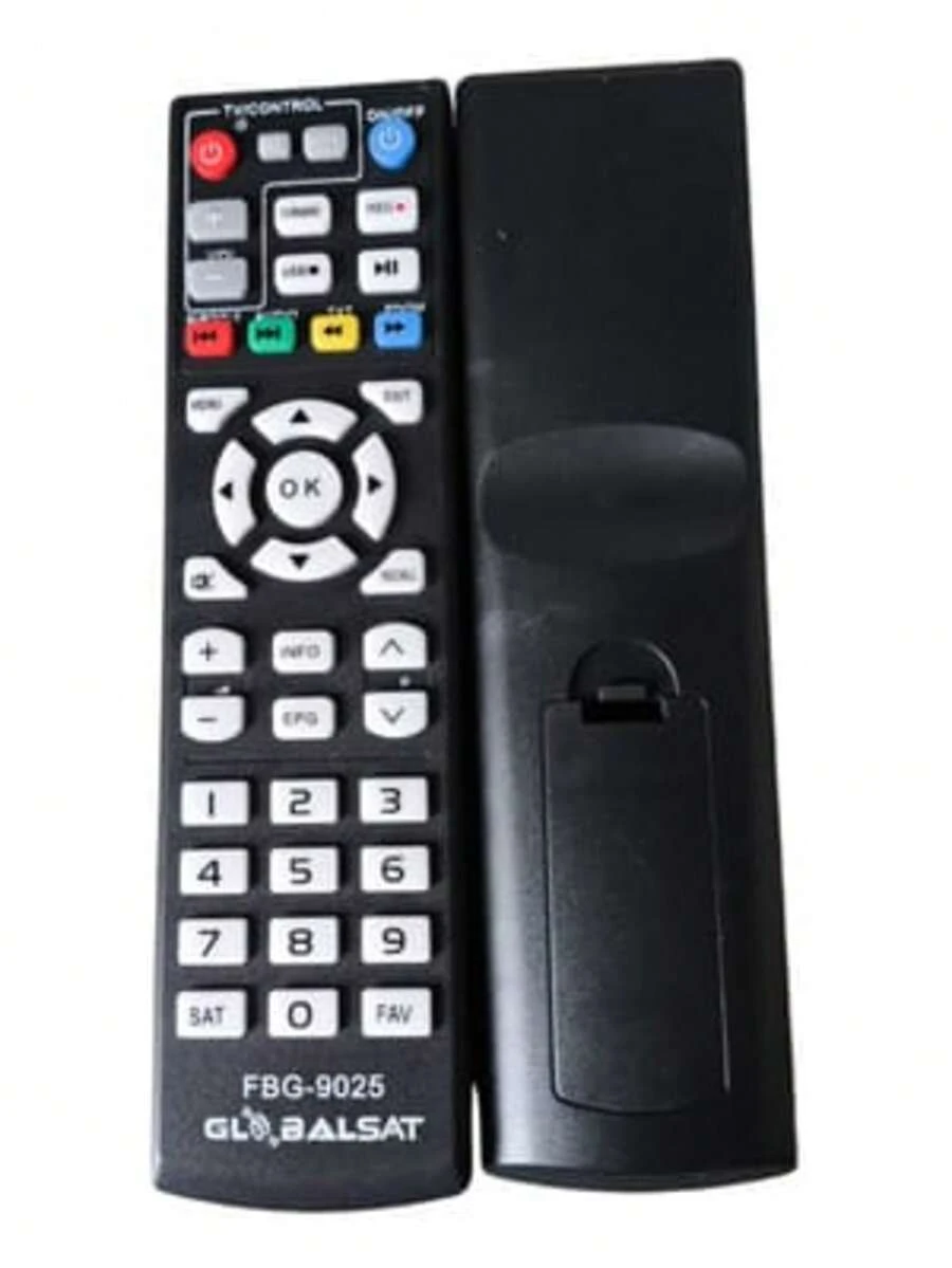 Controle Remoto Compatível GS 120 pro 130  Fbg 9025 Le 7751 Sky9040 - Preto - Visão 1