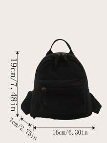 Mini Backpack Women, Small Fashionable Travel Lightweight Casual Daypack, Back To School, School Essential Stuff For Women, Girls & Students, Perfectly Matching With Backpack Accessories, School Supplies, School Backpack, School Bag, Backpack For School, Back To School Backpack, School Bookbag, Back To School Bags, Large Capacity, Waterproof, Portable, Classic Casual, Suitable For Teen Girls Women College Students, Perfect For Back To School, First Day Of School, Middle School, High School