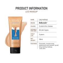Leg Makeup Moisturizing Body Foundation Tanning Body Lotion Tanning Leg Cream Even Skin Tone Waterproof Concealer 118ml - 彩色 - 查看 8