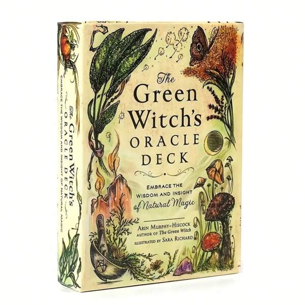 The Green Witch's Oracle Deck, Suitable For Gatherings