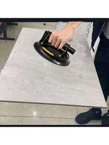 8 Inch Vacuum Hand Pump With Single Claw Suction Cup, Sturdy And With 220 Kg High Load Capacity, Large Diameter Rubber Suction Cup With Powerful Suction, Practical . The Suction Cup Plate Has Cold And Heat Resistance, And Also Features Dust-Proof Filter. Press-To-Operate, Deep Sealing Edge, Strong Sealing, Leak-Proof, Thickened Exhaust Valve Can Effectively Protect The Cup Body. Widely Applicable For Moving Glass, Tiles, Stone And Other Items. - Multicolor - View 10