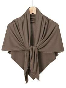 1 pièce Foulard triangulaire antidérapant et respirant pour femmes, bonnet de doublure de couleur unie décontracté, peut être utilisé comme bandeau de sport, confortable et frais pour un port quotidien