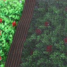 1pc 8-Needle HDPE Sunshade Net, Black Outdoor Gazebo Sunshade Cover, Agricultural Greenhouse Sunscreen Shade Cloth, High Density Durable Sunscreen Fabric