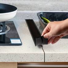 2pcs Silicone Strips, Stove Strips, Kitchen Anti-Oil And Anti-Fouling Strips, Silicone Sealing Strips, Gas Stove Pads Set, Gas Stove Pads, Sealing Strips, Gap Strips, Stove Gap Cover, Kitchen Oil And Anti-Fouling Sealing Strips, Silicone Gap Sealing Strips - Home & Living, Kitchen & Dining, Kitchen Utensils & Accessories, Kitchen Gadgets, Surface Protection Tools, Surface Protection Pads, Protection Strips