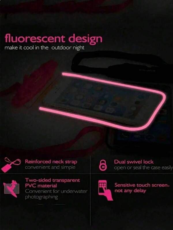 8/5/3/2/1 pièce Sac étanche universel Pochette étanche pour téléphone portable Sac étanche pour téléphone portable pour la natation sous l'eau Étui étanche pour téléphone portable pour la plage Cadeau de Noël, Halloween, maison, chambre, anniversaire, Nouvel An, accessoires, amis, cadeaux amusants, été, plage