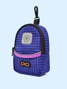 (Hot New Product) Plaid Pet Training Reward Bag And Poop Bag Storage Rack, Universal Type Can Be Installed On All Types Of Leashes - Multicolor - View 15