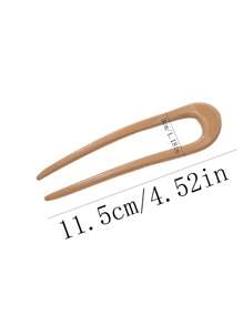 5er Set acryl U-förmige Haarspangen für Frauen, Haarclips für Dutt-Frisuren, minimalistisch und elegant, für den täglichen Gebrauch geeignet (leichte Kratzer sind normal und beeinträchtigen die Verwendung nicht), Haarstück für Dutt, Haardekoration, Haarstylingspangen