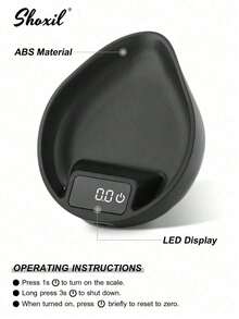 1 件可充电数字咖啡和珠宝秤 - 0.1g 高精度，二合一豆盘和秤，带去皮功能，适用于浓缩咖啡/手冲/茶 - 咖啡工具 - 查看 5