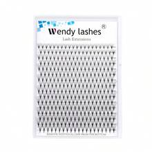 WENDY Lash Extension Premade Fans Eyelash Extensions 320PCS PreFans Lash Extensions 12D Lashes Extension 0.07mm D Promades Eyelash Fans Mixed 9-16mm12D-0.07-D, 9-16mm Mixed Tray - 彩色 - 查看 6