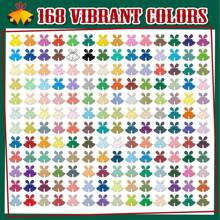 72/120/168 Colors Acrylic Paint Pens, Soft Brush Tip Acrylic Paint Markers,Quick-Drying Waterproof Acrylic Markers For Canvas, Rock Painting, Wood, Stone, Glass, Ceramic, Fabric Painting, DIY Crafts, School Supplies,Back To School