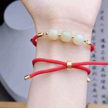 1 Stück modisches Armband mit Kleeblatt-Diamanten für Frauen (ohne Geschenkbox)