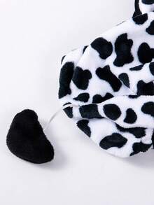 Sudadera cálida con estampado de vaca para mascotas, jersey para razas de perros pequeñas/medianas, otoño/invierno - Multicolor - Ver 5