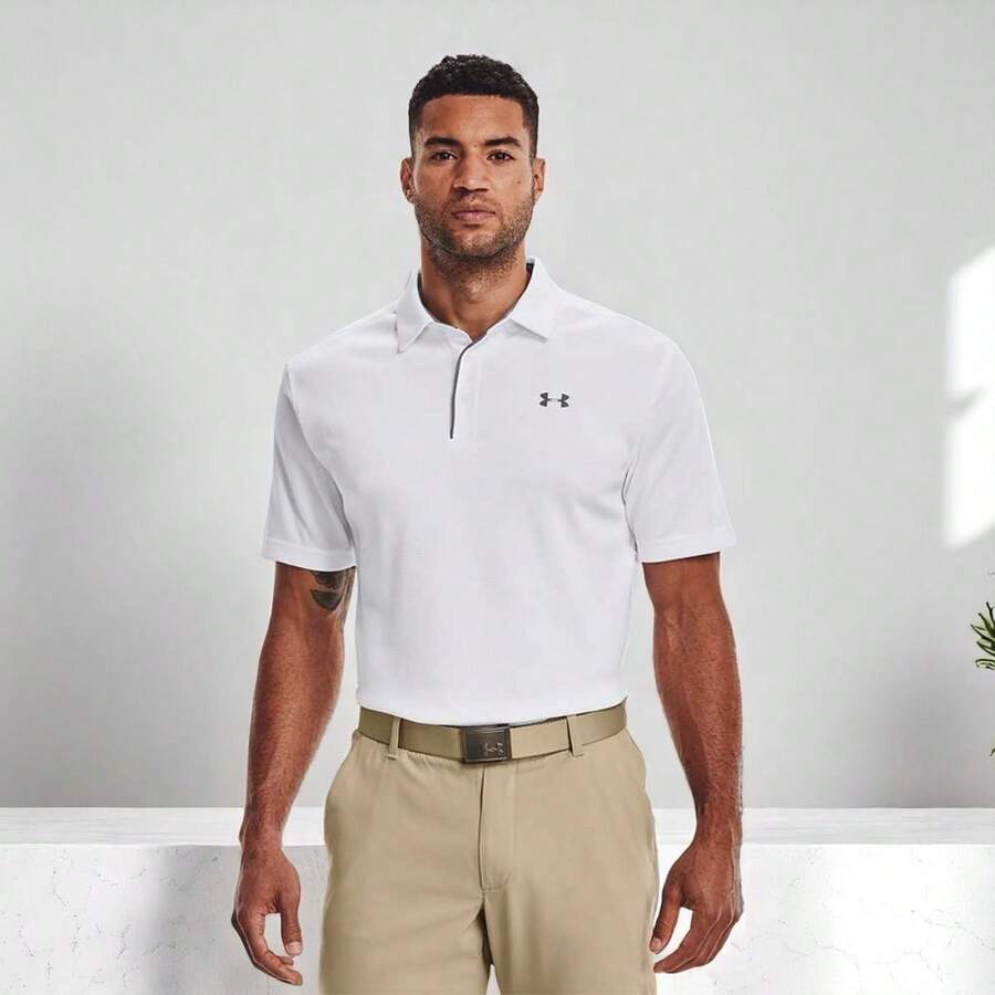 Under Armour Playera Polo Para Hombre - Blanco - Ver 1