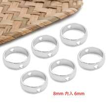 10 piezas de monturas de bisel chapadas en cobre de gran espesor (18K + Plata gruesa + Oro blanco) para hacer joyas DIY