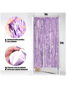 Party Backdrops - Lilac Purple - View 2