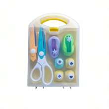 Spitze Bastel-Scheren und Prägematrizen-Werkzeugsatz, Handgefertigter Blumen-Stanzer für Scrapbooking & Planer Zubehör, geeignet für Konfetti DIY Kunstprojekte