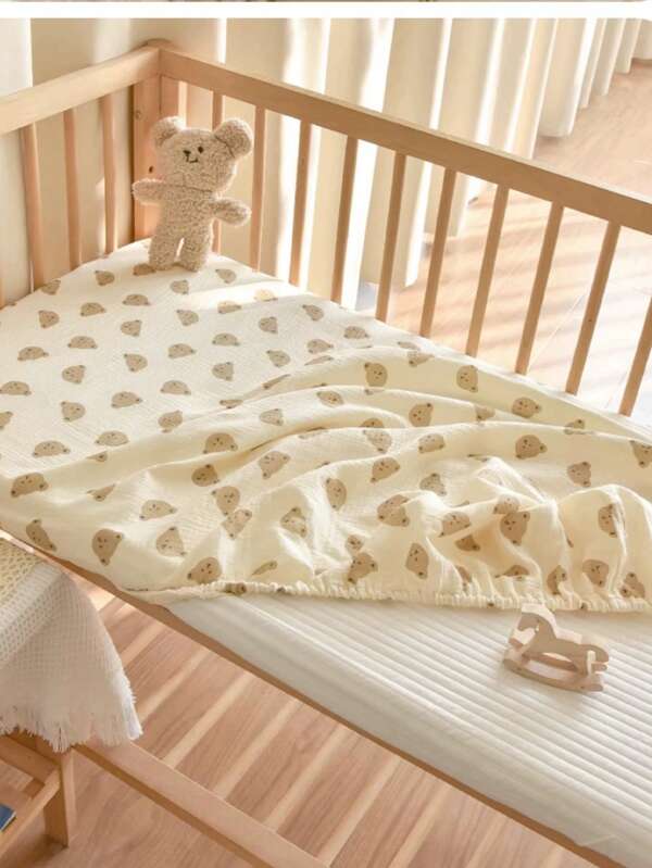 1 szt. Pokrowiec na materac do łóżeczka dziecięcego (47,2*23,6) cala, oddychający i wygodny prześcieradło do łóżeczka dziecięcego, nadający się do prania w pralce, dostępny w wielu rozmiarach