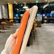 Funda protectora con absorción de golpes y diseño minimalista y elegante compatible con Apple 13/14, serie de animales con chaquetas de plumas de dibujos animados, cubierta para todo el Body resistente a arañazos y a prueba de golpes compatible con Apple 15