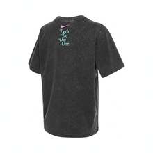 Nike 女款 AS W NSW SS TEE ESSNTL GC T 恤，针织圆领短袖 THM4594-010 - 黑色 - 查看 2