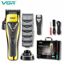 VGR Hair Clipper Professional Electric Adjustable Hair Trimmer Vector Motor Clippers Set Charging Base High Power Hair Cutting Machine Cordless Barber Hair Clipper V-015 - Multicolor - View 7