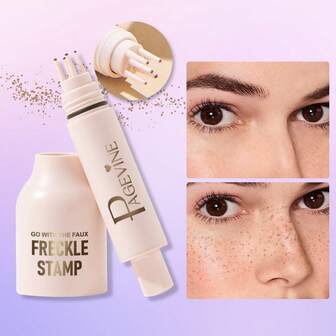 自然仿真雀斑笔易显色防水防汗速干不易脱妆雀斑印章笔化妆笔