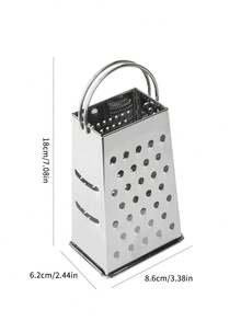 1 件装不锈钢四面切丝器刨丝器多功能厨房工具 - 彩色 - 查看 5