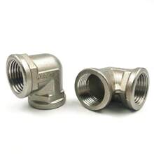 1/2/Pcs 304 Stainless Steel G1/2 Interface Internal & External Thread Elbow, 90 Degree Internal & External Thread Elbow, Reducing Elbow, Plumbing Fittings, Stainless Steel Fittings For Home, Industry, Automobile And Garden Quick Connect Adapters