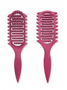 Lightweight Curly Hair Brush – Vent Design For Fast Drying, Curl Defining & Gentle Styling, Great For Summer, Travel & Everyday Use