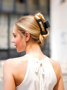 4 piezas Pinzas para el cabello con diseño de garra de nube, pinzas flexibles y cómodas, garras elásticas para el cabello, pinzas para cola de caballo adecuadas para cabello grueso o fino, accesorios de belleza para mujeres y niñas, accesorios para el cabello de moda en invierno