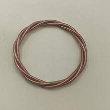 1 件时尚编织手链女士金属质感手镯闪光果冻手镯 - 彩色 - 查看 10