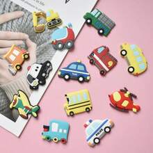 Refrigerator Magnets, Rubber Soft Magnet Fridge Stickers, Material: PVC Soft Gel, Size: Approx. 1.77-1.96 Inches, Features: 3D Stereoscopic, Durable And Fade-Resistant, Suitable For Posting Notes, Memo, Photos To Beautify Refrigerator, Early Childhood Education Stickers, Etc. - Multicolor - View 10