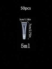 1/6/10/20个装 5/10毫升迷你透明软质空唇彩管，便携旅行唇彩容器 DIY化妆品包装工具，适合女性/女孩，化妆，价格实惠，房间装饰，梳妆台，旅行，卧室，化妆配件，价格实惠，圣诞礼物，化妆品，化妆工具，便宜好物，礼物，送给女性的礼物，圣诞礼物 - 彩色 - 查看 17