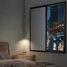 Insulating Curtain Convenient Self-Adhesive Cold Insulation Window Screen Sunshade Sound Insulation Double Layer Thick Insulating Curtain Blackout Curtain