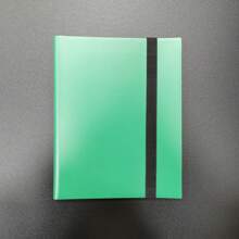 9-Grid 360 Large-Capacity Card Collection Album, PP Material Sleeves Durable, Waterproof Dustproof Protection Strap-Fixed Double-Sided Game Card Storage Bag