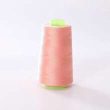 1 pièce Fil à coudre, 402 grande bobine de fil à coudre pour machine à coudre, plusieurs couleurs au choix; 3000 yards/bobine, fil à coudre domestique; convient à diverses situations (emballage aléatoire, couleurs aléatoires des tubes enroulés)