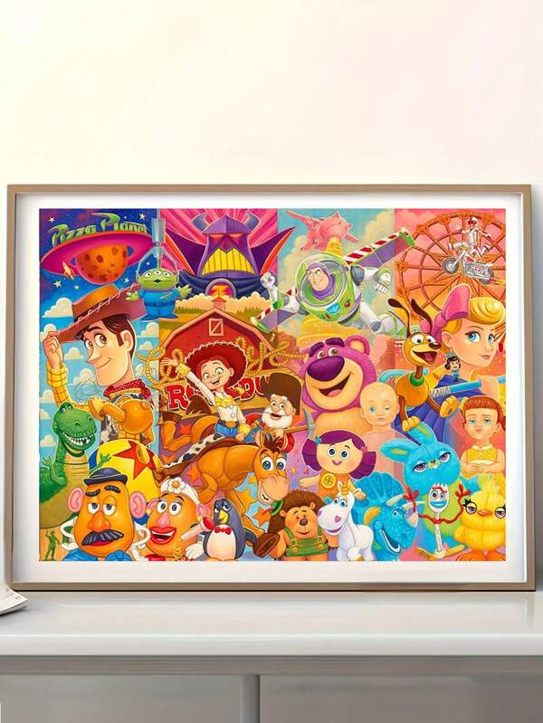 Disney DIY Diamond Painting Kit, , Adult Beginner 5D Full Round  Diamond Diamond Embroidery Crystal Mosaic Handicraft, Comes With A Set Of Tools, Suitable For Home Wall Decoration, Thanksgiving Christmas Gift For Family And Friends