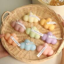 1pcCloud Baby Shower Party Favors For Guests Small Cloud Shaped Tealight Candles Thank You Tags Return Gifts For Baby Shower Party Favor And Decorations