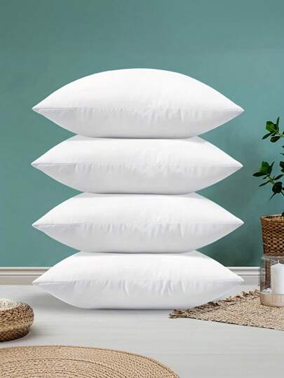 2 paquetes de fundas de almohada de piel de melocotón suave de poliéster blanco festivo | Tres tamaños, lavables a máquina, cremallera oculta, perfectos para decoración de patio, jardín, balcón y sofá interior - Inserto de almohada no incluido, decoración de otoño, decoración de otoño, decoración de habitación