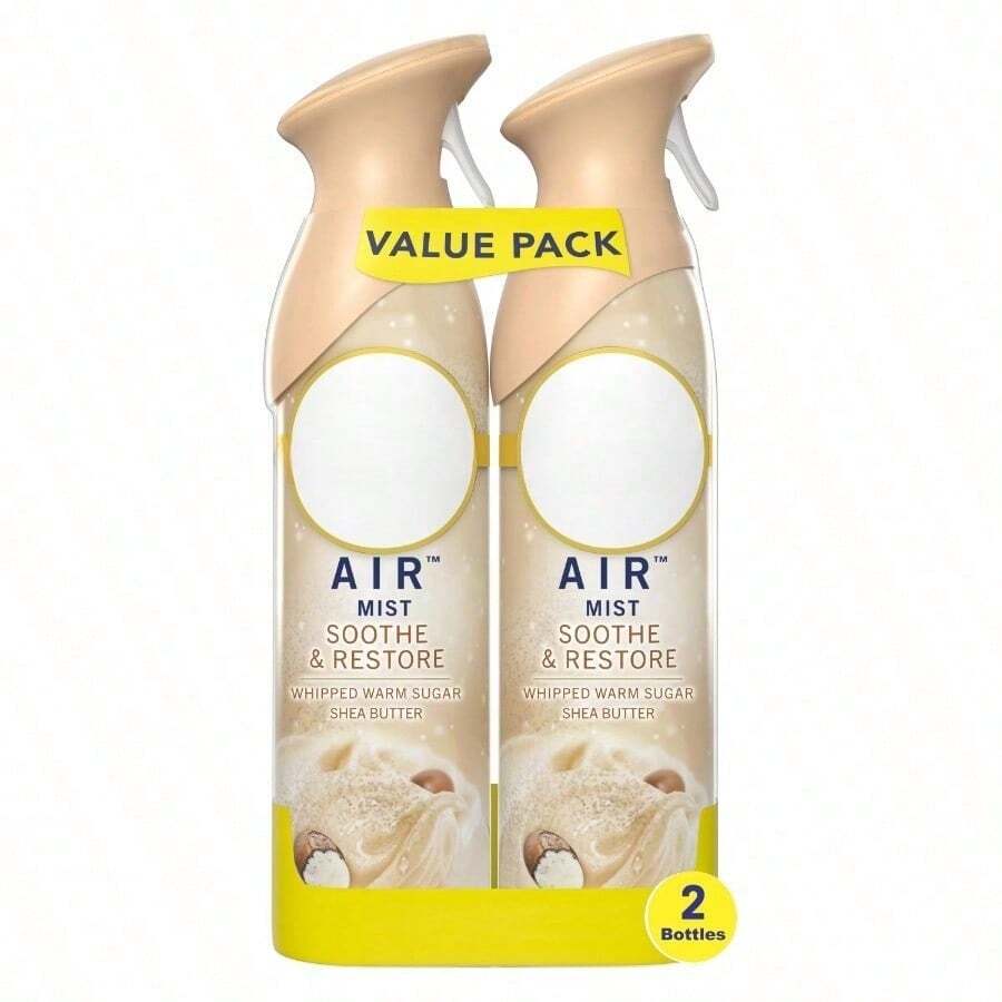 2 Count Air Freshener Spray, Odor-Fighting Room Spray, Soothe & Restore, 8.8oz