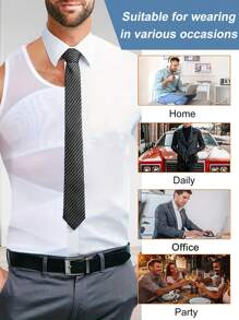 Slimming Mens Tummy Control Shapewear Vest Belly Gynecomastia Boobs Abdomen Compression Shirts Tank Top Underwear Waist Trainer Body Shaper Undershirts Training Sports Gym Workout Fitness