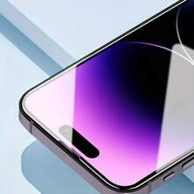 1 Packs 9D Tempered Glass Screen Protector Compatible With Iphone 16 Pro Max/15 Pro Max/16/15/14/13/12/11/Plus/X/XS/XR/XS Max/Mini, High-Definition Glossy Finish, Easy Installation, Scratch & Impact Resistant, Anti-Fingerprint Gift For Birthday, Family, Friends Phone Screen Protector, Phone Accessories