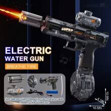 High-Pressure Powerful Long-Range Electric Water Gun Toy For Children, Burst Water Supply Design