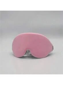 1pc Ultra Soft 3D Sleep Eye Mask, 100% Blackout, Smooth Sleep Mask, Sleep Aid Eye Mask, Travel Sleep Mask, Student Nap Mask - Ideal For Travel And Napping