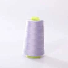 1 pièce Fil à coudre, 402 grande bobine de fil à coudre pour machine à coudre, plusieurs couleurs au choix; 3000 yards/bobine, fil à coudre domestique; convient à diverses situations (emballage aléatoire, couleurs aléatoires des tubes enroulés)