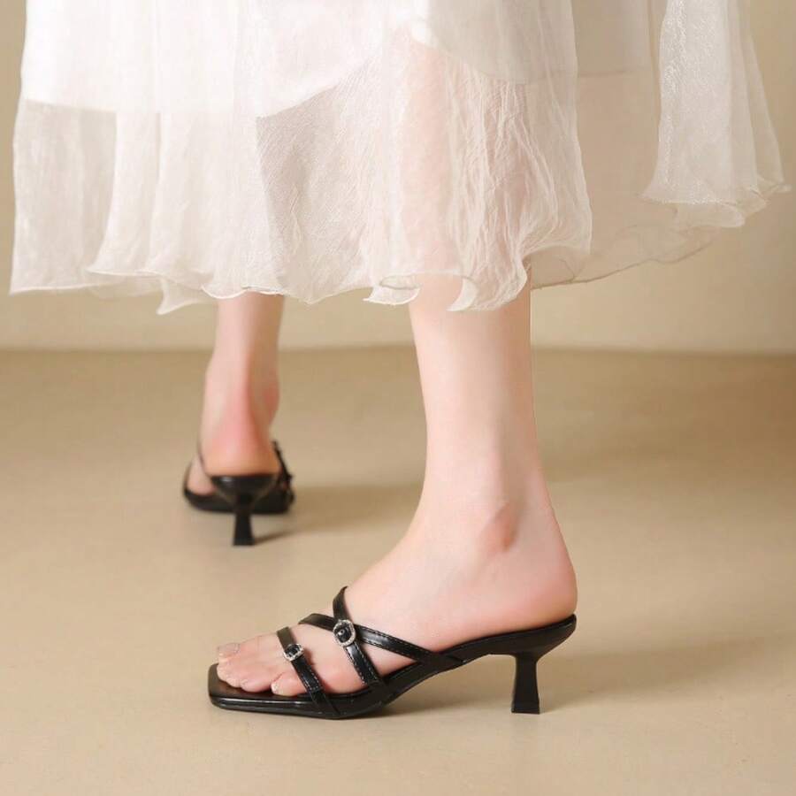 Sandalias con tacón para mujer