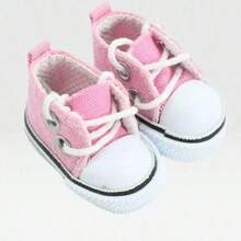 1 pezzo Scarpe tela mini: 17cm Scarpe mini, tessuto leggero e facile da indossare, versatile per ogni occasione, adatto per cosplay e come accessorio di costumi in miniatura (solo scarpe)