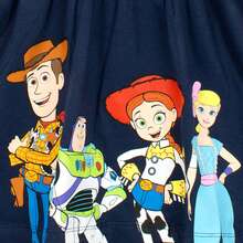 Disney Toy Story Dress | Girls Woody Buzz Jessie  Toy Story Dress | Kids Dresses | Official Merchandise | Fast UK Delivery Shipping | Trusted UK Seller | Great Gift For Kids | Perfect For Summer Holidays, Birthdays And Christmas - Blue - View 4