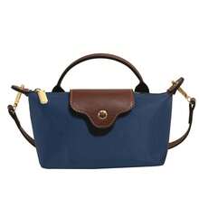 1pc Personalized Letter Upper/Lower Case Name Design Chic Casual Handbag Women Fashion Tote Bag Nylon Fabric Shoulder Crossbody Bag 2025 New Versatile Color Block Wallet Purse Wallet For Women Wallet Cute Wallet, All-Purpose, Large Capacity, Versatile, Contracted, Funny, Kawaii, Y2K, Minimalist, Commuting, Business Casual, Basics, Custom, Personalized